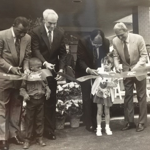 Philadelphia leadership at ribbon cutting ceremony for St. Christopher’s new building on Erie Avenue